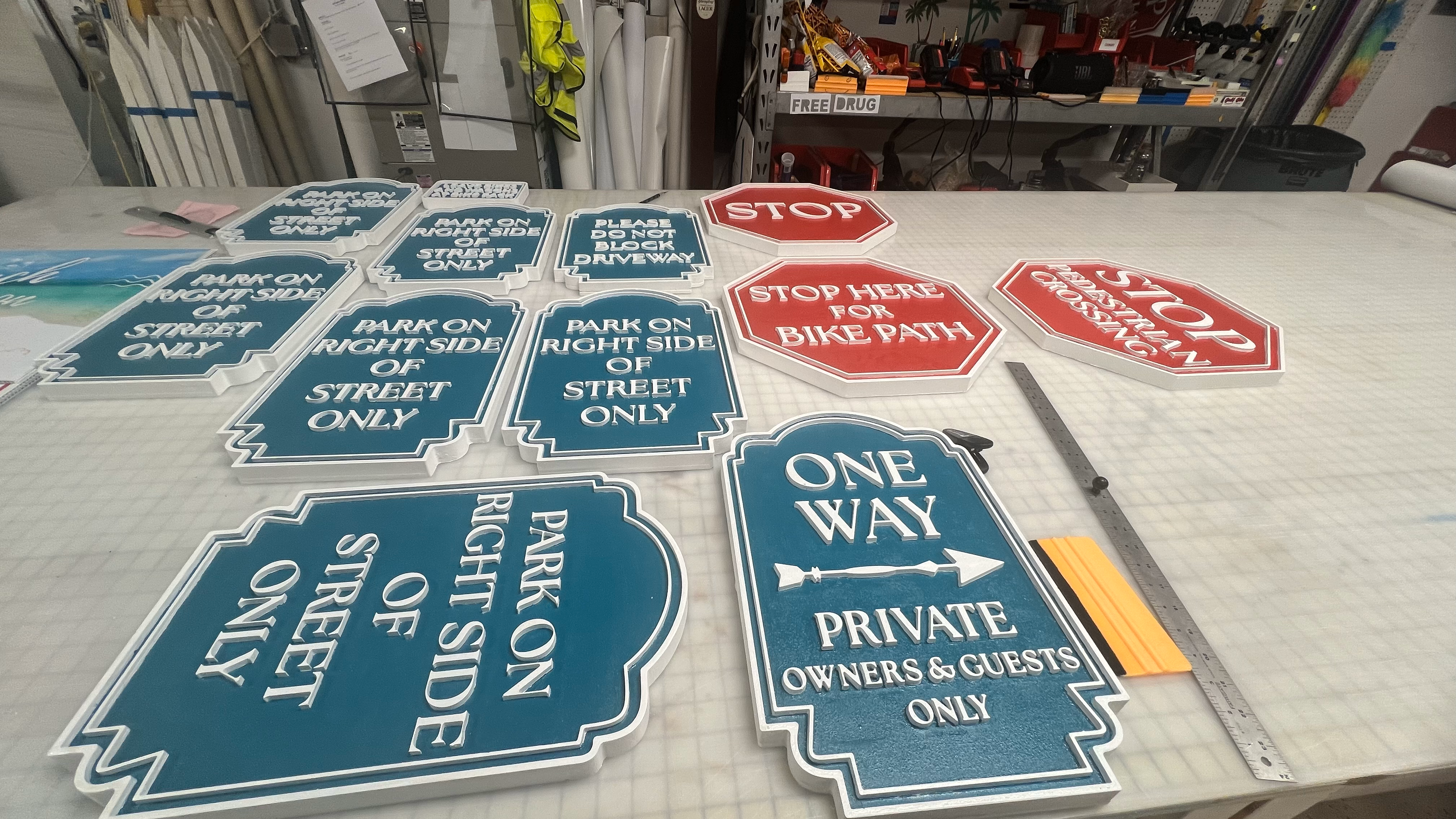 Custom CNC Router Signs